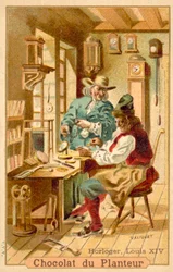 時計職人、フランス、ルイ14世の時代